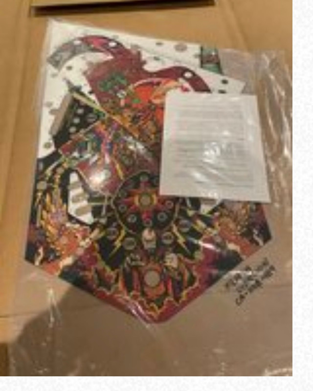 Flash Gordon Pinball machine hardtop wanted in Toys & Games in Markham / York Region - Image 2