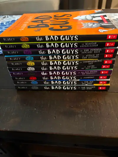 The Bad Guys book series books #1-10 by Aaron Blabey., View more
