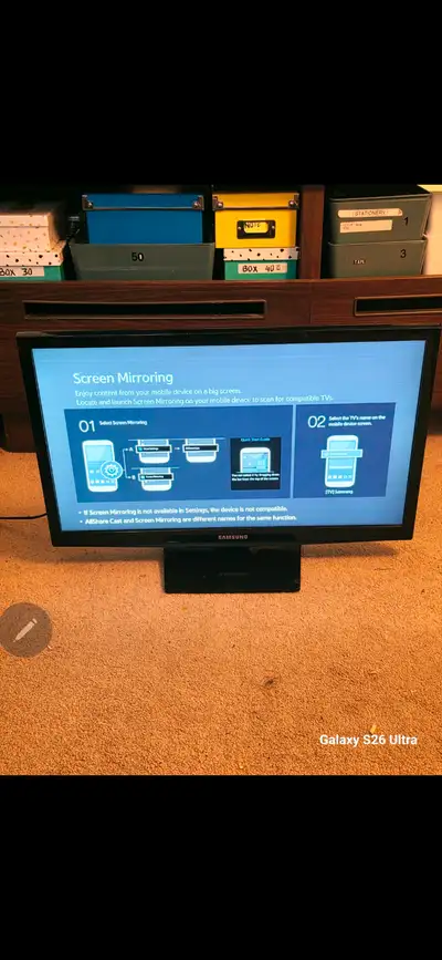 Samsung 24 inch TV, View more