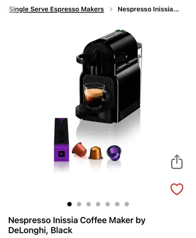 nesspresso inissia, View more