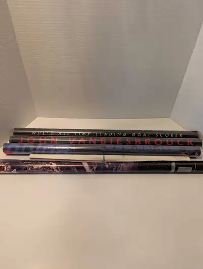 Vintage NHL Posters 5 Available John Vanbiesbrouck Wayne Gretzky all-time leading goal scorer poster...