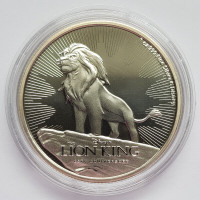 Niue $2 2019 Disney Lion King 25th Anniversary Silver 999 Coins