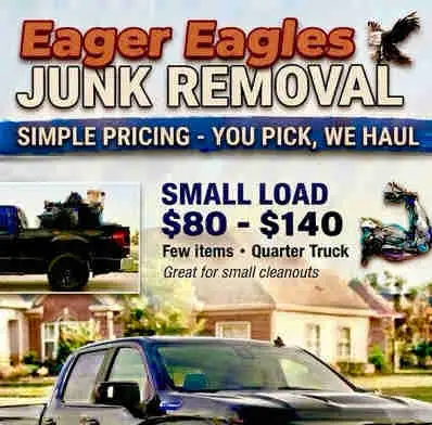 Eager Eagles Junk Removal 2026! :), View more