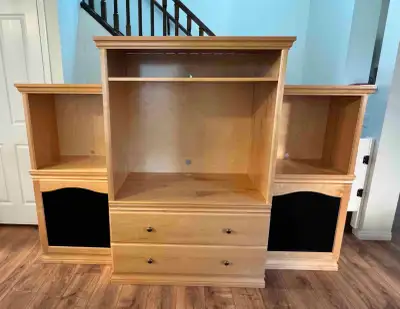 Wood Display Cabinet - Entertainment Unit, View more