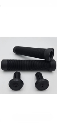 New TBW Flangless BMX Grips Kraton Rubber Bicycle Grips