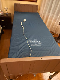 Home Care Bed. Invacare Full Electric Bed Package