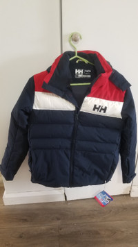 Helly Hanson boys size 14 ski jacket. Label on.
