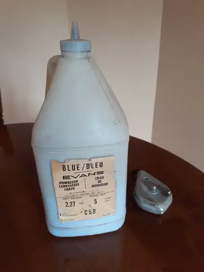 blue powder line chalk and reel, View more