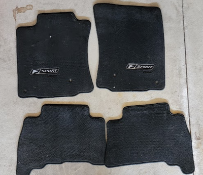 Lexus GX460 Carpet OEM Floor Mats sport edition Driver, passenger and second row