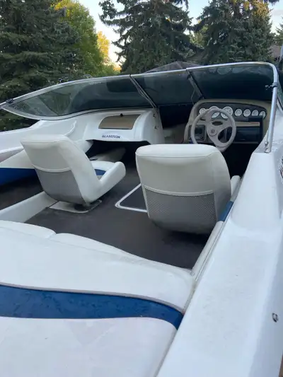 Motivated Need the room This Glastron SX 175 bowrider 2001 features a spacious cockpit and is perfec...