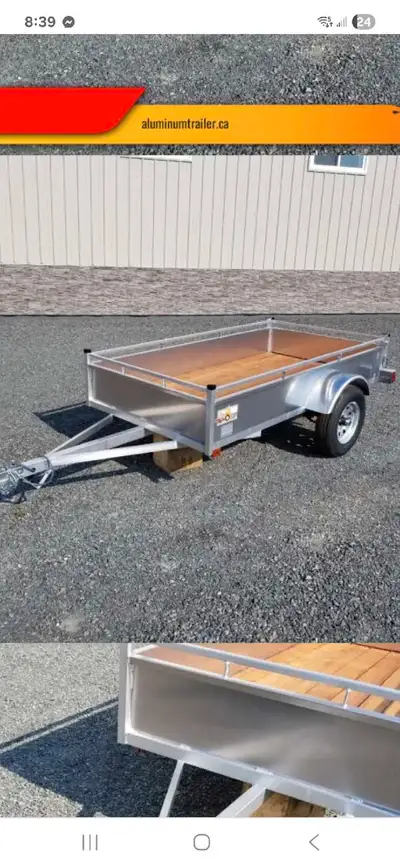 Looking to purchase a 5 x 7 utility trailer, prefer aluminum. Picture of what I'm looking for. Will...