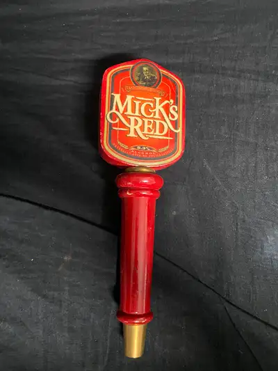 Mick’s Red Draft Tap Handle, View more