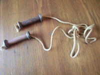Vintage Bobbins on a Rope