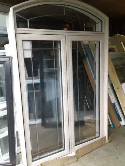 New Arched  Vinyl Sandstone Window, View more