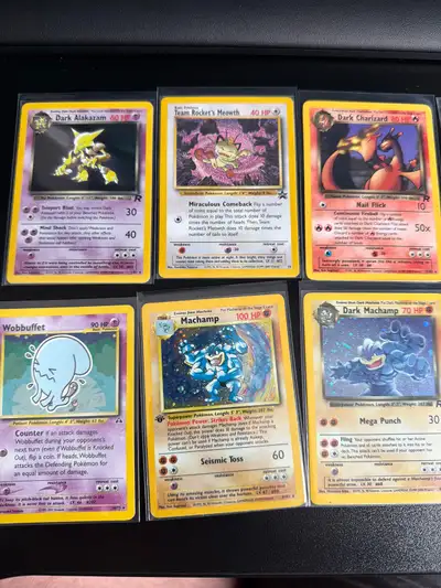 Vintage Pokemon Cards, View more