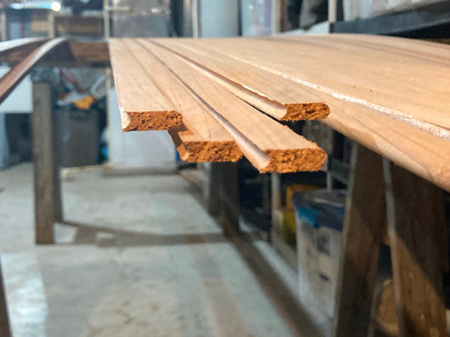 Tongue and Groove cedar strips for canoe and kayak in Water Sports in Hamilton - Image 2