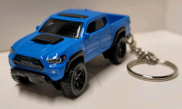 2020 Blue Toyota Tacoma 4x4 keychain key chain ring (2021 ? 2022