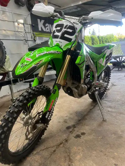 Electric start, fuel injected, ready to ride.