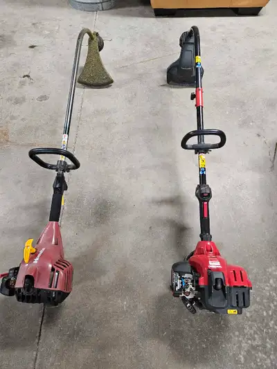 TroyBilt is like new but needs repair(see last photo) (SOLD)Homelite is used but refurbished and run...