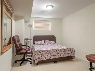 Basement room for available on 16 October for rent with separate entrance . It’s like new with big s...