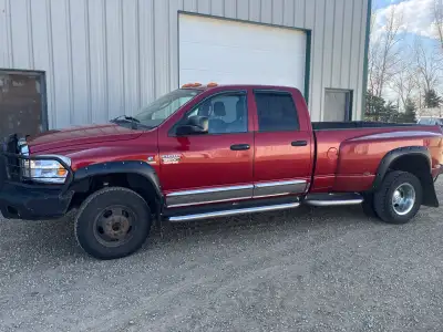 07 Ram 3500 4x4 Laramie 5.9 rebuilt engine automatic trans , 2-5/16 fifth wheel ball