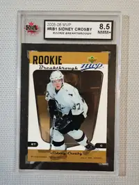 Graded Sidney Crosby Rookie Card