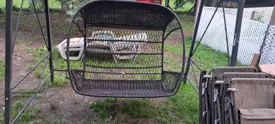 wicker swing, View more