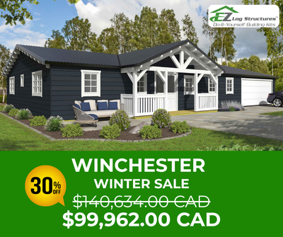 Winchester – 2007 sq’, 4 bedroom, 2 bath prefabricated home kit, View more