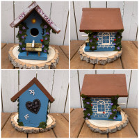 Handcrafted Decorative Birdhouses