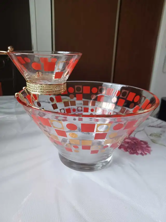 Retro Punch Bowl.