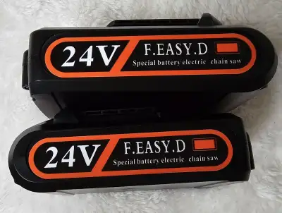 Spare Batteries for Mini Chainsaw 4-inch Cordless Electric Portable Chain Saw Rechargeable Battery (...