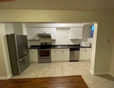 Unfurnished 2 bedroom 1 bathroom very clean basement suite for rent in Wiltse neighborhood's of Pent...