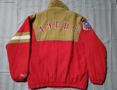 VTG Shain 49ERS pullover jacket adult LG, View more