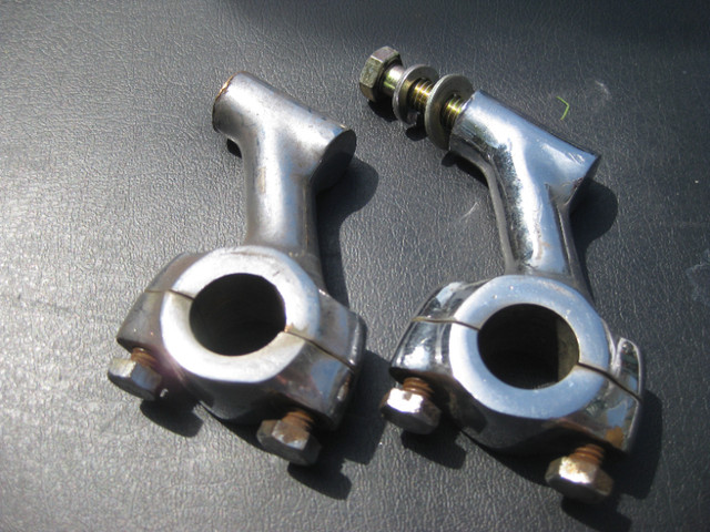 Triumph Motorcycle TR6 650 Handle Bar Clamp Set - $60.00 obo in Other in Kitchener / Waterloo - Image 2
