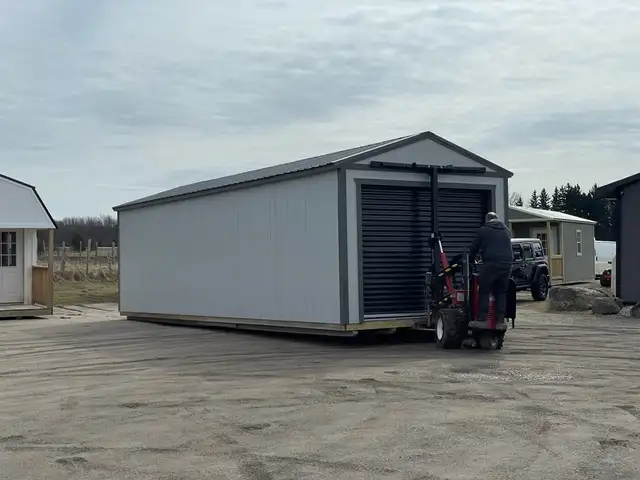 12x32 Garage by Premier Buildings - Spring Sale - Free Delivery in Outdoor Tools & Storage in Owen Sound - Image 8