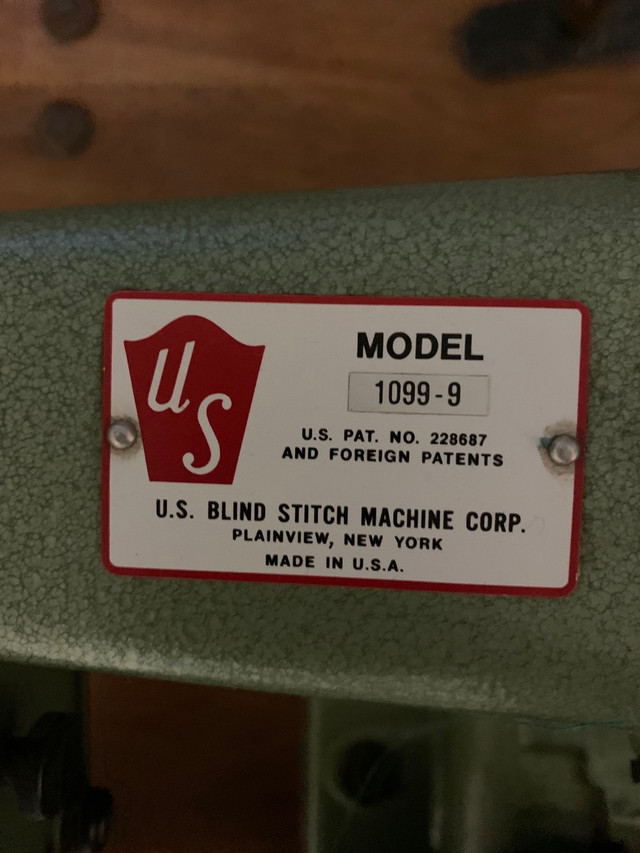 US Blind Stitch Sewing Machine in Hobbies & Crafts in St. Catharines - Image 3