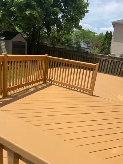DECK/FENCE PAINTING / STAINING // DECK RESTORATIONS, View more