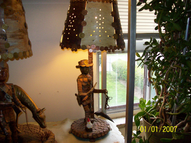 Cowboy and Lamp coin art # 0608 in Hobbies & Crafts in City of Toronto