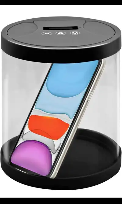Brand new sealed Available in stock Timer Lock Container,Multi-Function Phone Time Lock Box, to Prev...