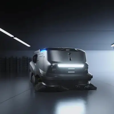 PUDU MT1 AI Robotic Sweeper – Commercial Autonomous Cleaning, View more