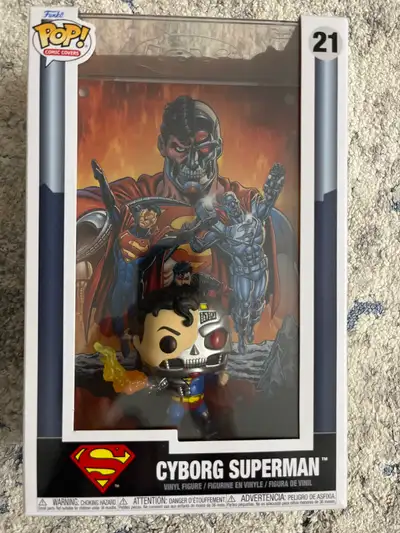 Cyborg Superman Pop Comic