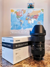 Sigma 18-35 F1.8 DC HSM Art Lens for Nikon F Mount