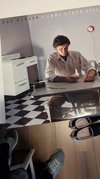 I'm offering Don Henley's 'I Can't Stand Still' LP. This is a used record in good condition, perfect...