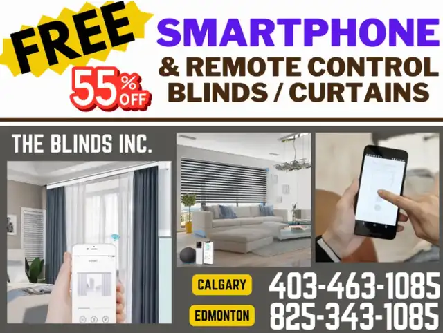 FREE Smartphone & Remote Control Blinds & Curtains63006659777667121