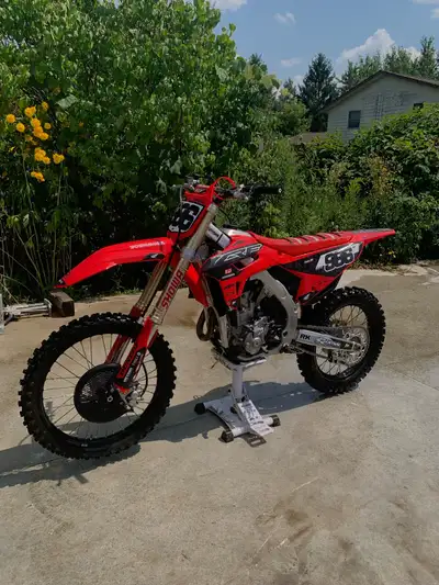 2025 Honda CRF250R dirt bike. This bike is awesome I just don’t ride it as much anymore. The bike ha...