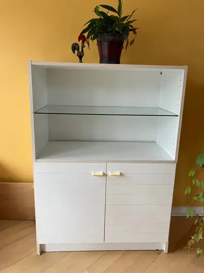 petit vaisselier avec portes vitrées, View more