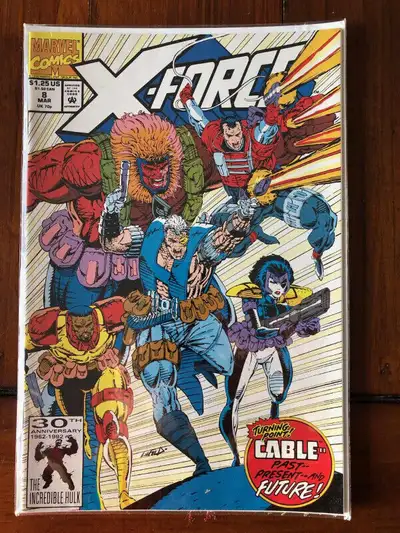 X-Force - Marvel Comics - Issue 8 - March 1992 - Cable, View more