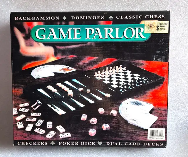 Brand New Game Parlor  Backgammon, Dominoes, Chess in Hobbies & Crafts in City of Toronto - Image 2