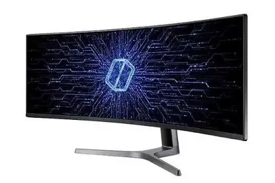 Samsung 49-inch Curved Monitor, View more