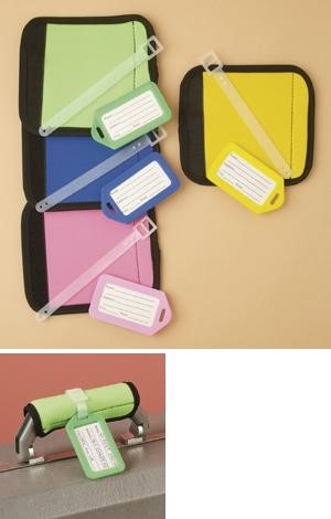 Luggage Handle Wrap & Matching Name Tag Travel Set in Other in Oakville / Halton Region - Image 2